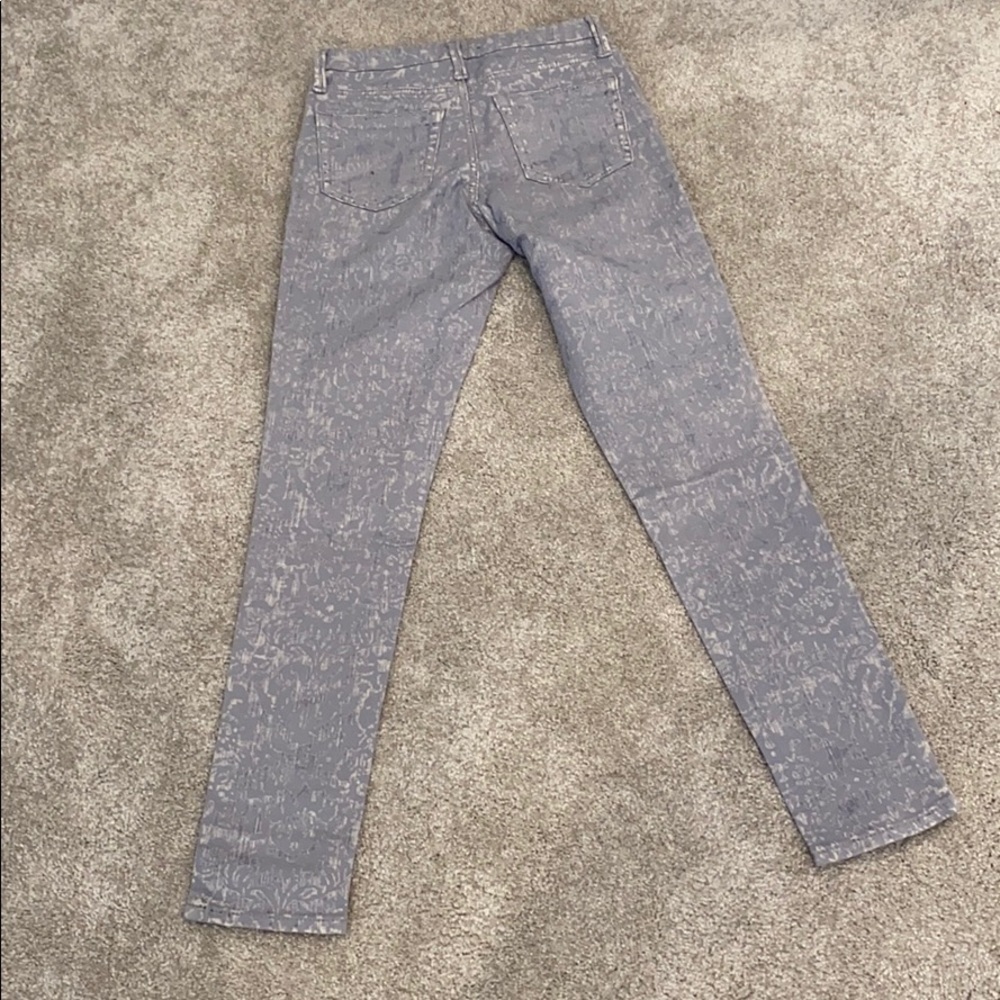 Marchesa Notte Patterned Denim View 5